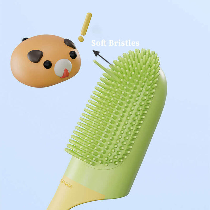 Pack of pet finger toothbrushes for consistent dog and cat oral hygiene and plaque removal.