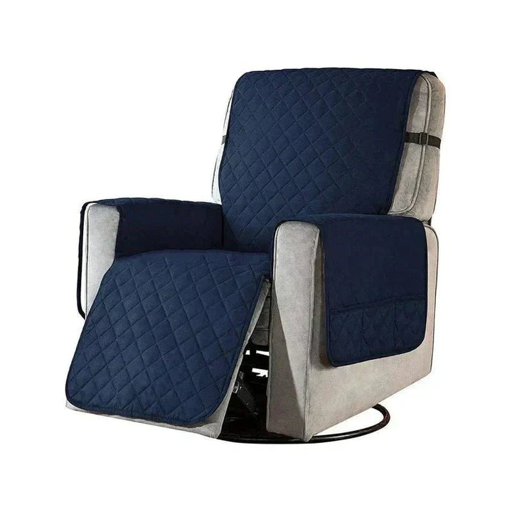 Pet-friendly universal sofa slipcover, designed for easy care and protection against spills and pet hair.