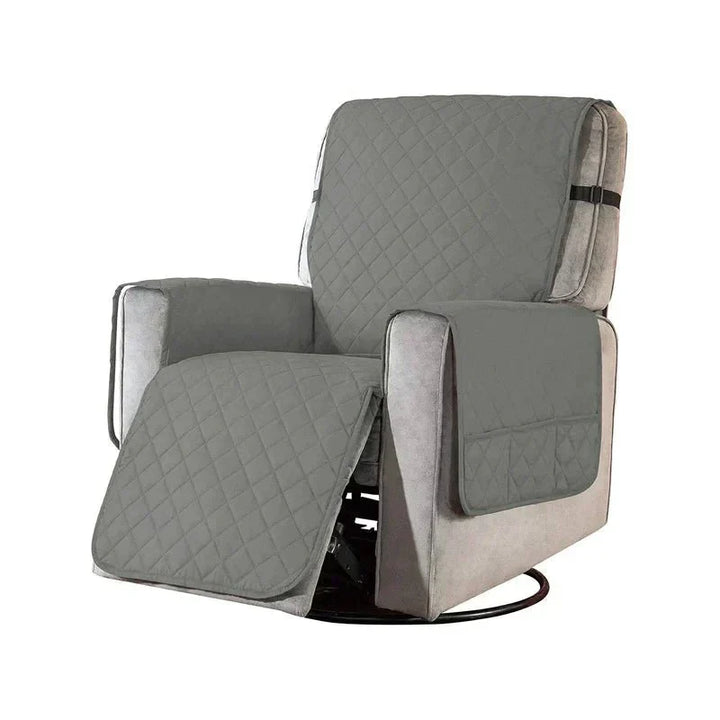 Easy-to-install soft fabric sofa cover, offering a quick home decor update and furniture protection.