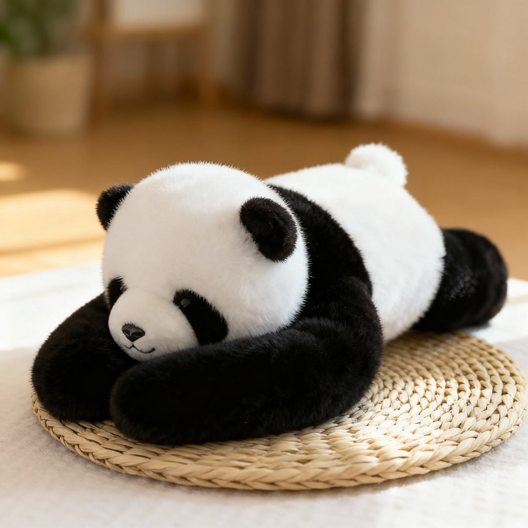 Plush SOFTHUGGO comfort toy, designed for snuggles & reducing stress. Your go-to soft animal.