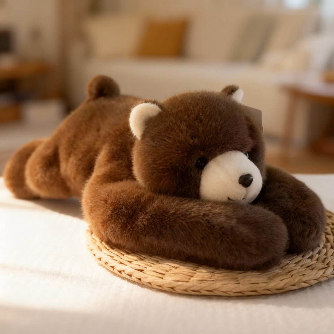 Sleep better with SOFTHUGGO hugging plush, a soft, comforting stress relief companion.