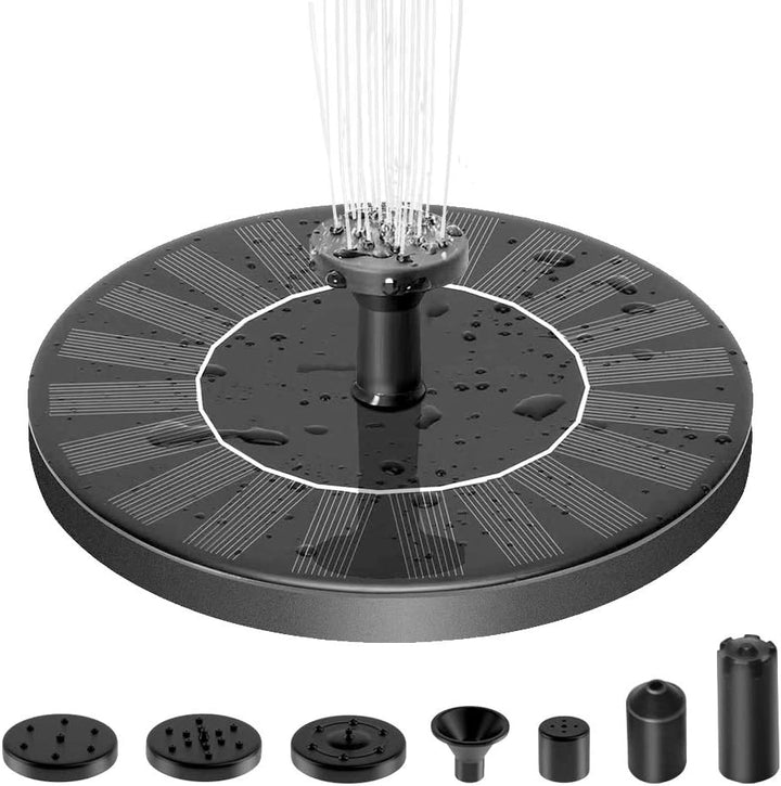Floating solar bird bath pump, a perfect eco-friendly pond pump for your garden