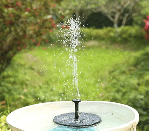 Solar fountain for pond, a convenient and sustainable outdoor water solution