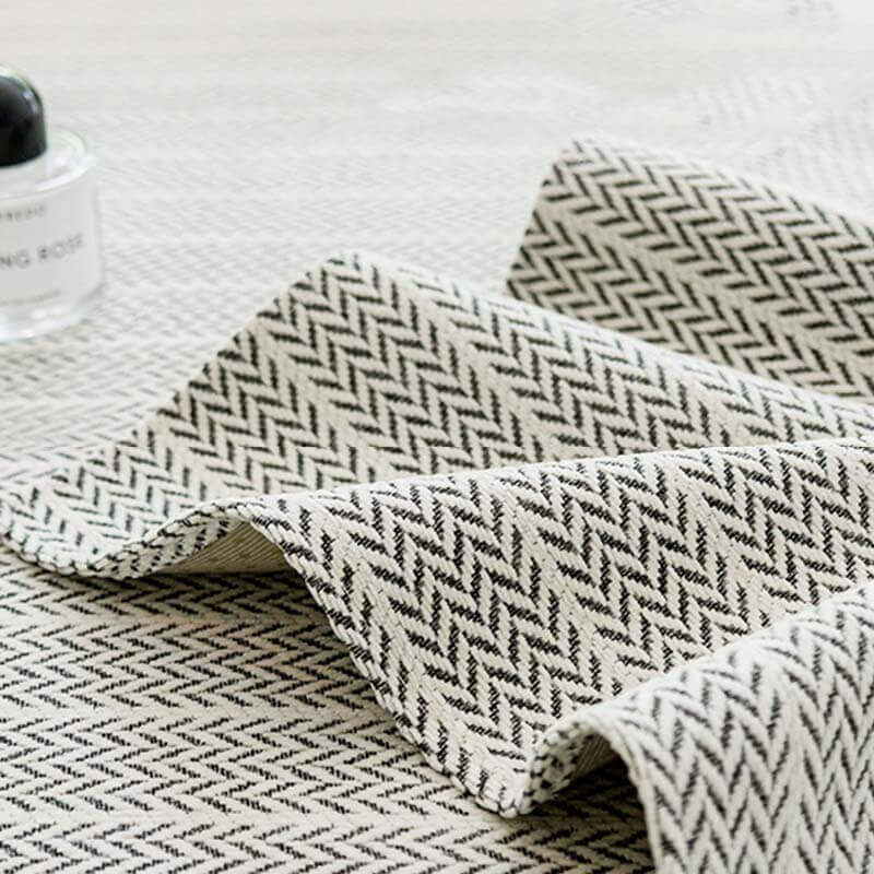 Versatile chenille couch cover, solid color design, anti-slip for secure placement and peace of mind.