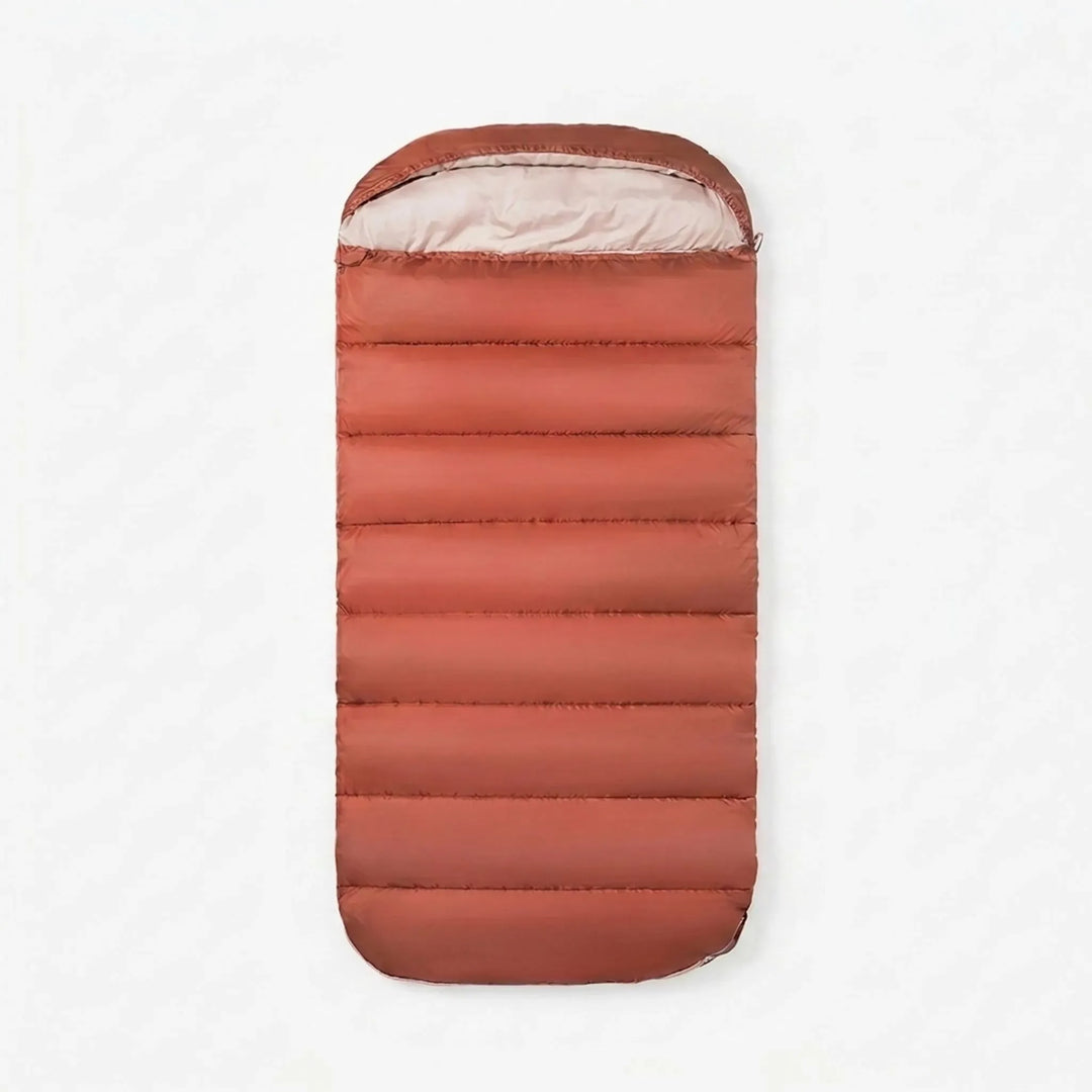 Lightweight 3-season camping sleeping bag gear, perfect for unisex outdoor hiking and travel comfort.