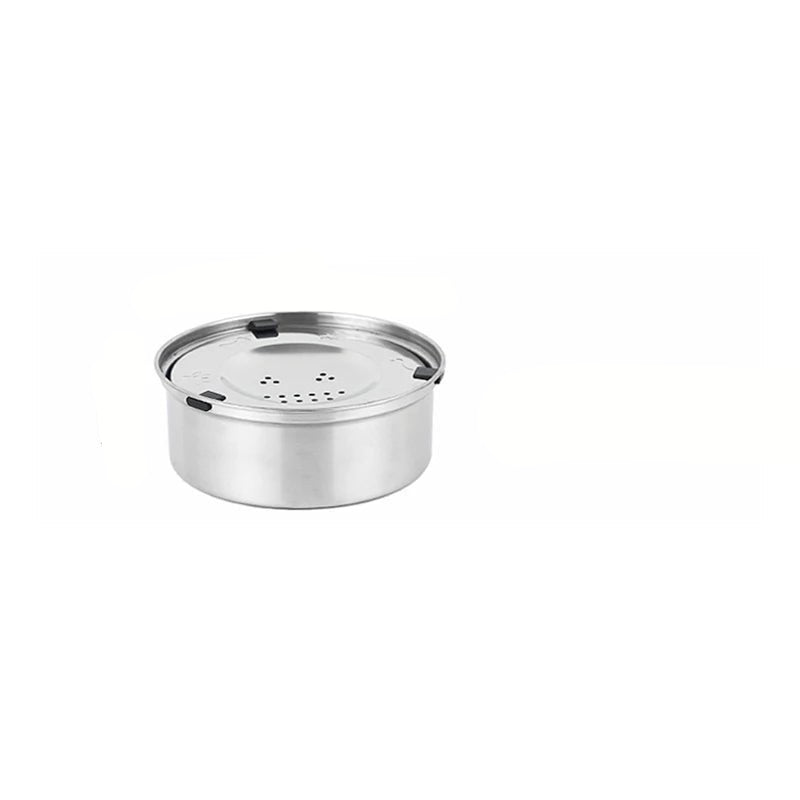 Anti-spill stainless steel pet hydration bowl with non-slip base for dogs, dishwasher safe