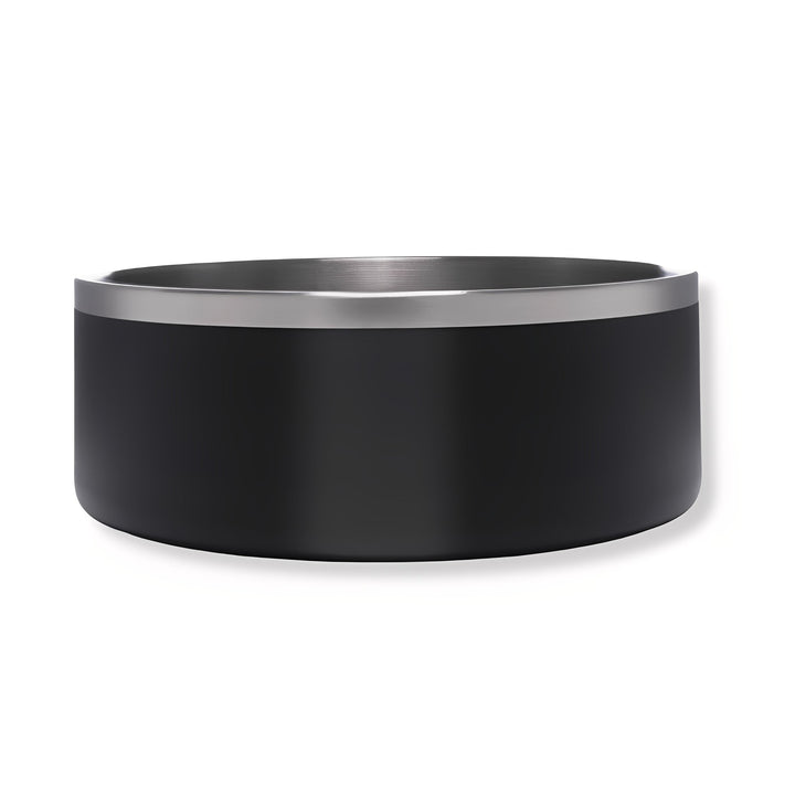 Large non-slip dog bowl made of stainless steel, hygienic pet feeder