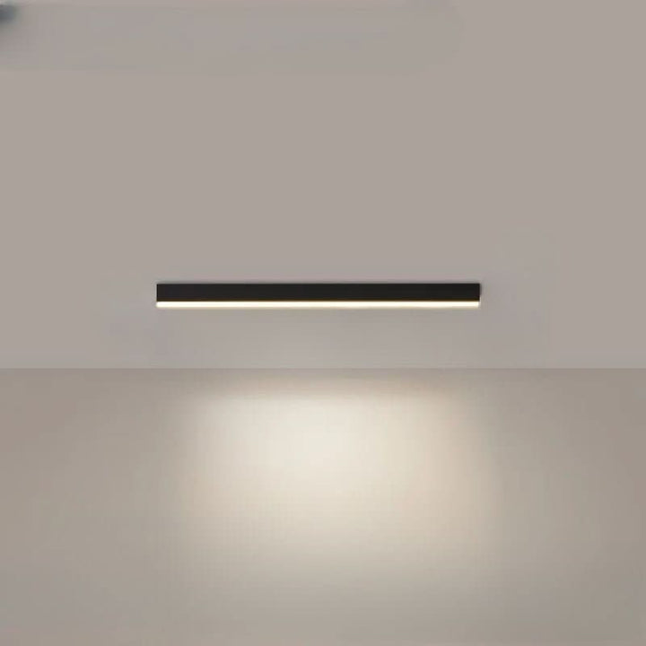 Aesthetic Scandinavian LED flush mount ceiling light. Modern minimalist design enhances any home decor.