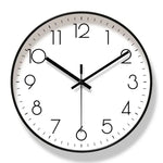 Black frame with white dial
