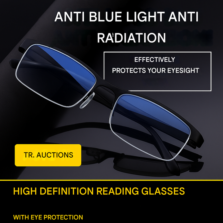 Stylish progressive multifocal reading glasses for men & women, offering clear vision and comfortable daily wear.