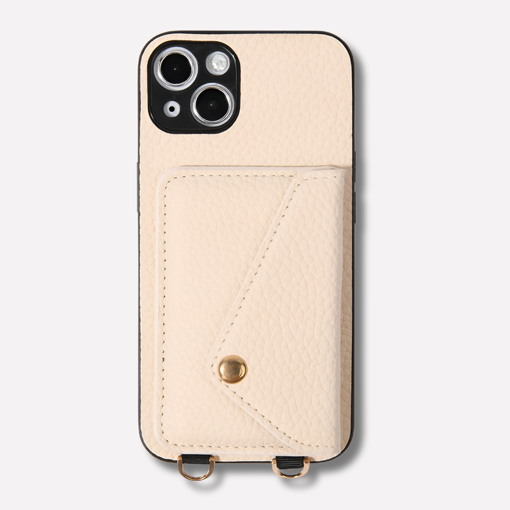 New women's cell phone bag & wallet case with shoulder strap, ideal for hands-free shopping & travel.