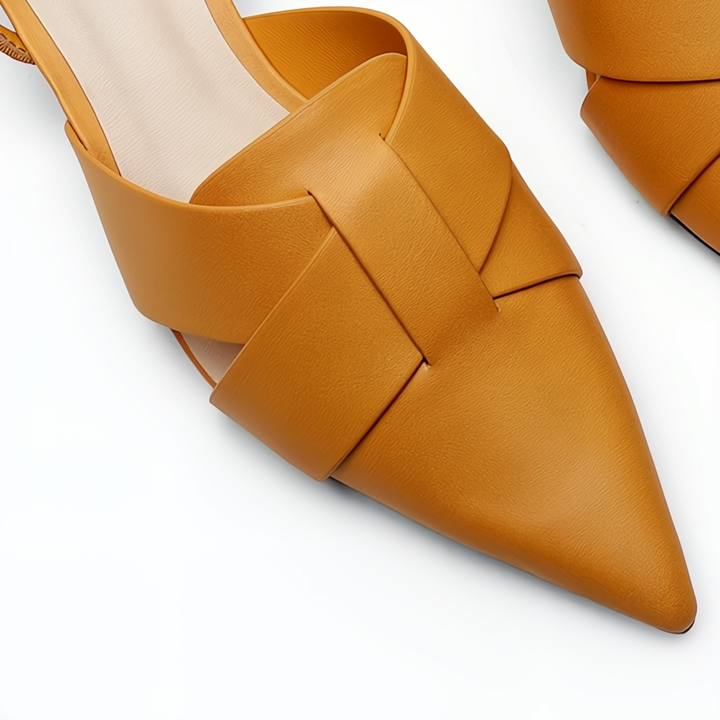 Stylish & comfortable women's flat low heel sandals, perfect casual footwear for summer and everyday comfort.