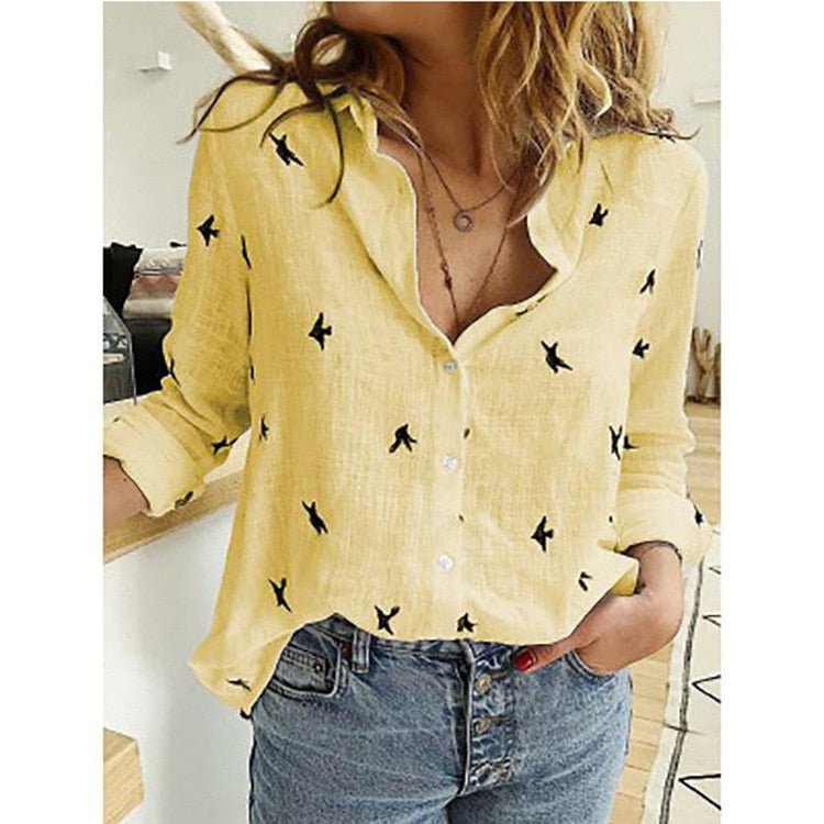 Elegant women's blouse, a sophisticated versatile ladies' top for evening wear or special occasions.