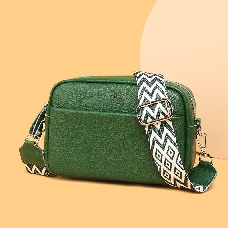 Elegant black women's everyday crossbody bag, a chic and versatile fashion statement.
