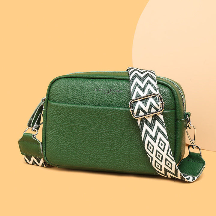 Elegant black women's everyday crossbody bag, a chic and versatile fashion statement.