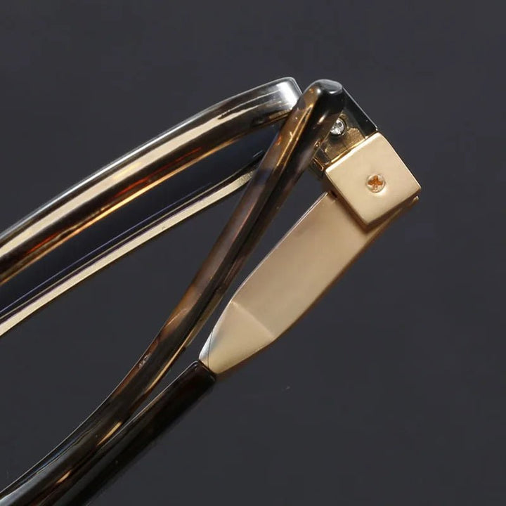Retro-inspired unisex octagon sunglasses with matte acetate geometric frames & UV protection.