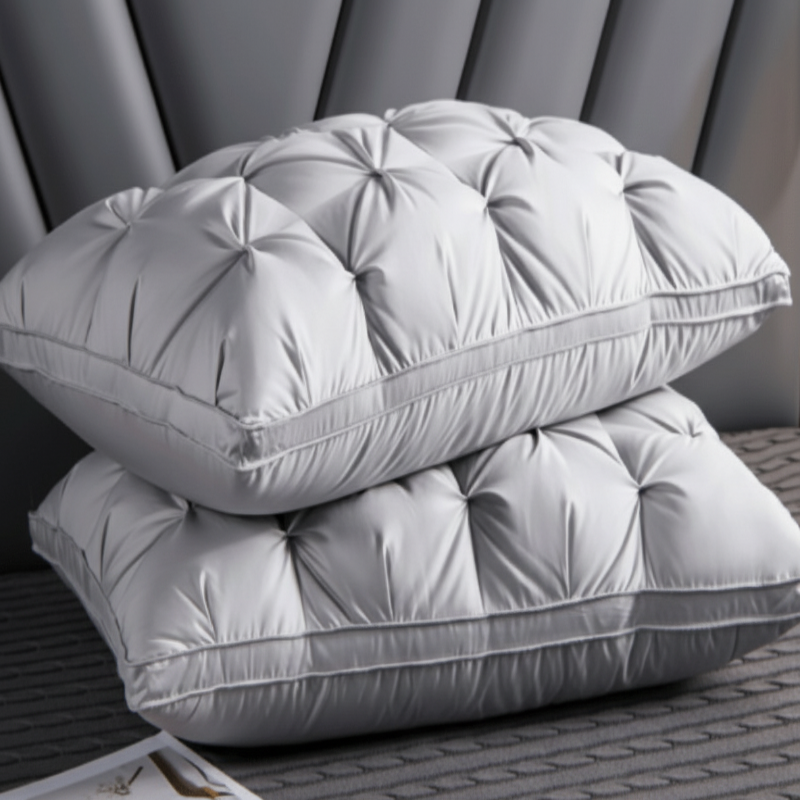 Experience deep, restful sleep with a SWANDOWN pillow. Balanced support bedding for ultimate bedroom comfort.