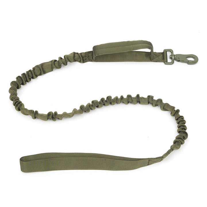 Adjustable tactical military dog collar showing inner padding for protection and comfort during wear.