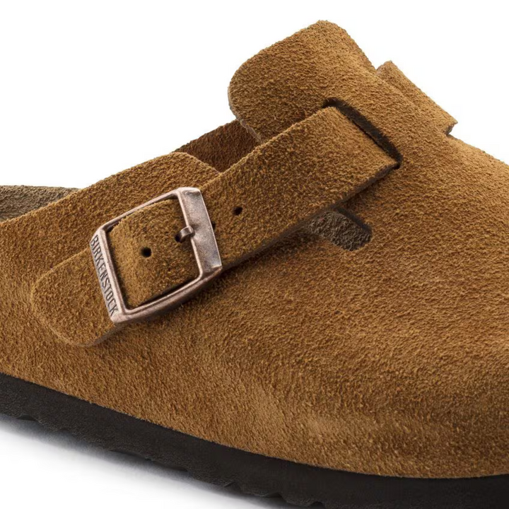 Everyday casual taupe women's clogs, built for comfort with a soft, cushioned footbed.