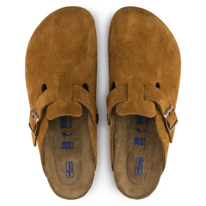 Everyday taupe clogs for women, designed with a soft cushioned footbed for ultimate comfort.