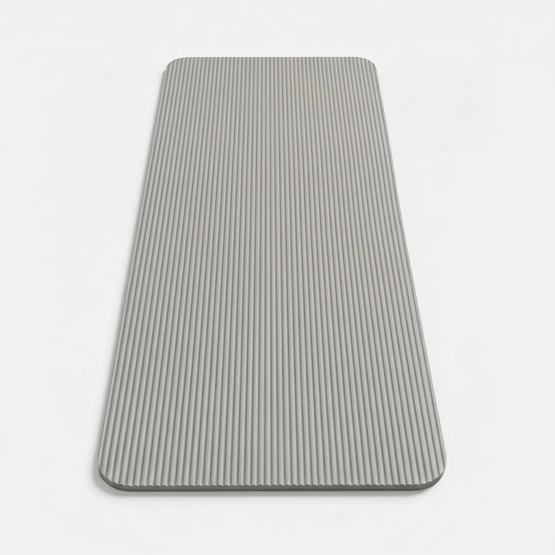 Unisex fitness mat for yoga, pilates, and home workouts, designed for ultimate comfort & stability.