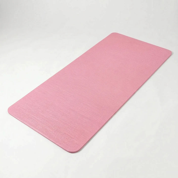 Supportive thick exercise mat for yoga & pilates. Non-slip design for safe home workouts & gym use.
