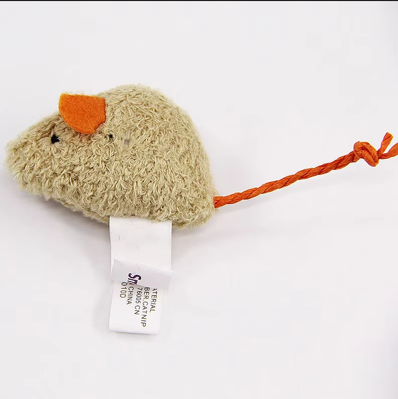 Cat's Plush Mice Trio: three soft mouse toys, ideal for engaging cats in active playtime