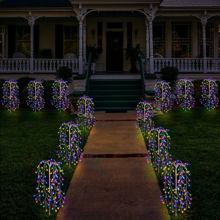 Compact and efficient solar garden lights, an easy upgrade for outdoor lighting aesthetics.