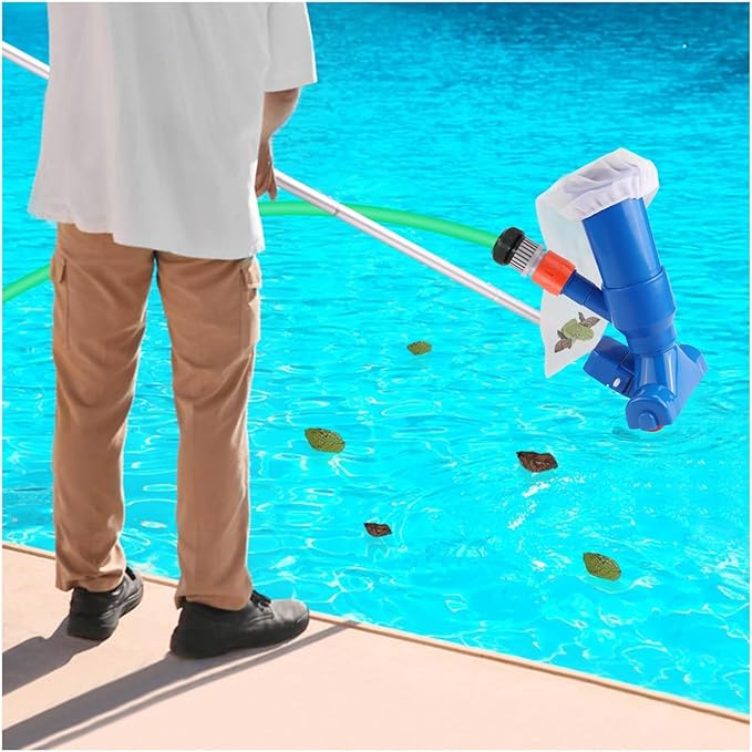 Durable TIDYPOOL manual pool vacuum & spa cleaner for effective water cleaning, debris removal from pools.