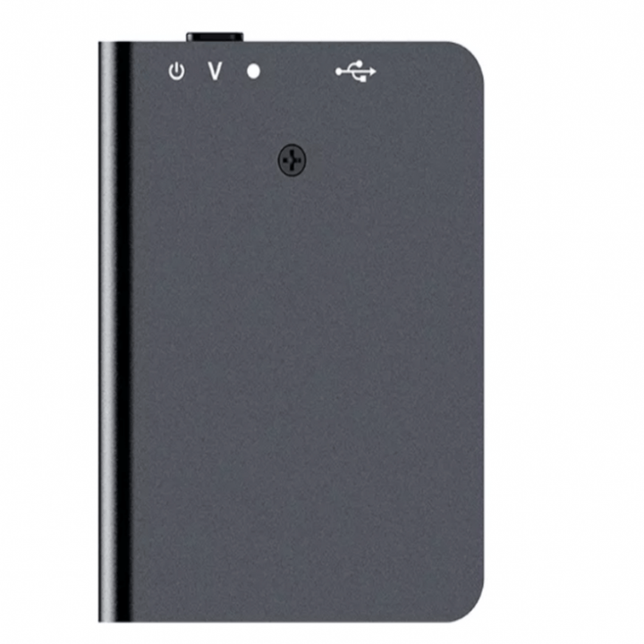 USB digital voice recorder, ultra-light & portable with auto-activate function for clear audio.