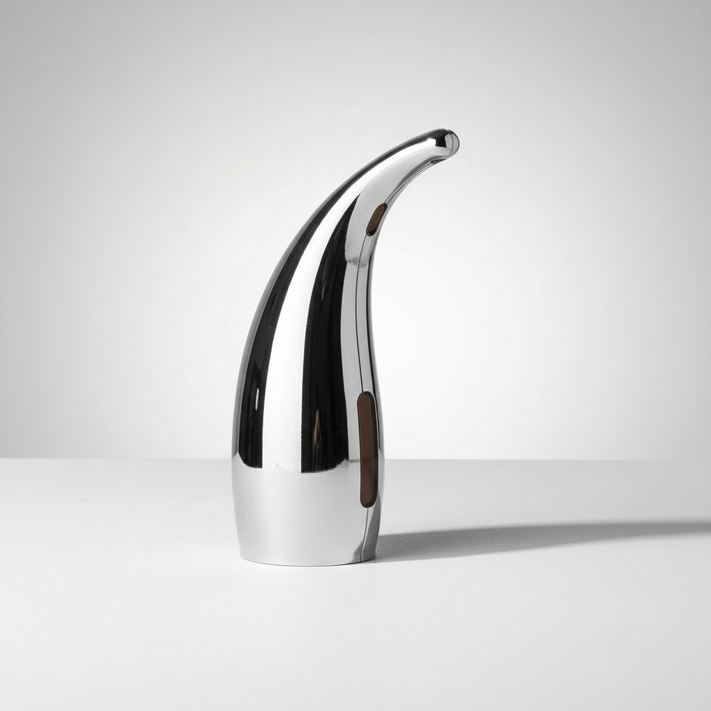 Hygienic touchless automatic liquid soap dispenser with sensor. Perfect for kitchen, bathroom, office sanitizer needs.