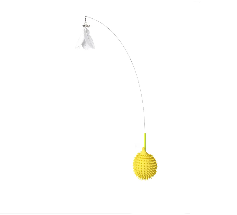 Interactive pet toy: UFO silicone catnip plush, excellent for engaging cats and enriching their environment.