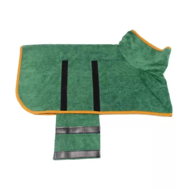 Pet drying robe for dogs and cats, quick-dry technology, essential pet grooming supply