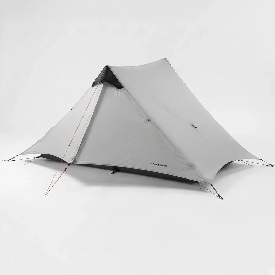 Spacious 2-person hiking tent, essential ultralight outdoor gear for comfortable trekking & camping.