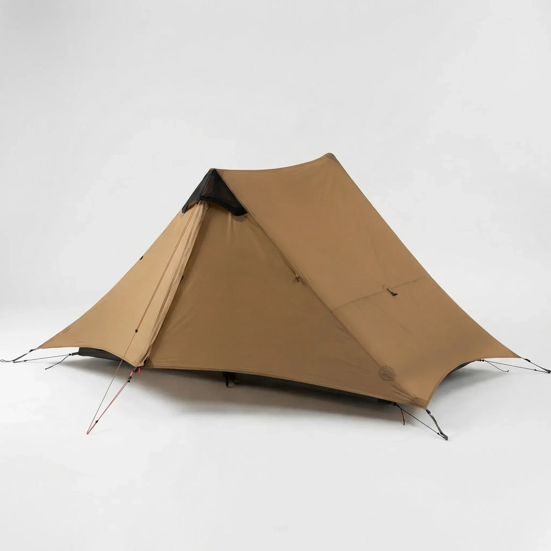 Robust 2-person ultralight trekking tent, featuring compact design for all-season outdoor adventures.