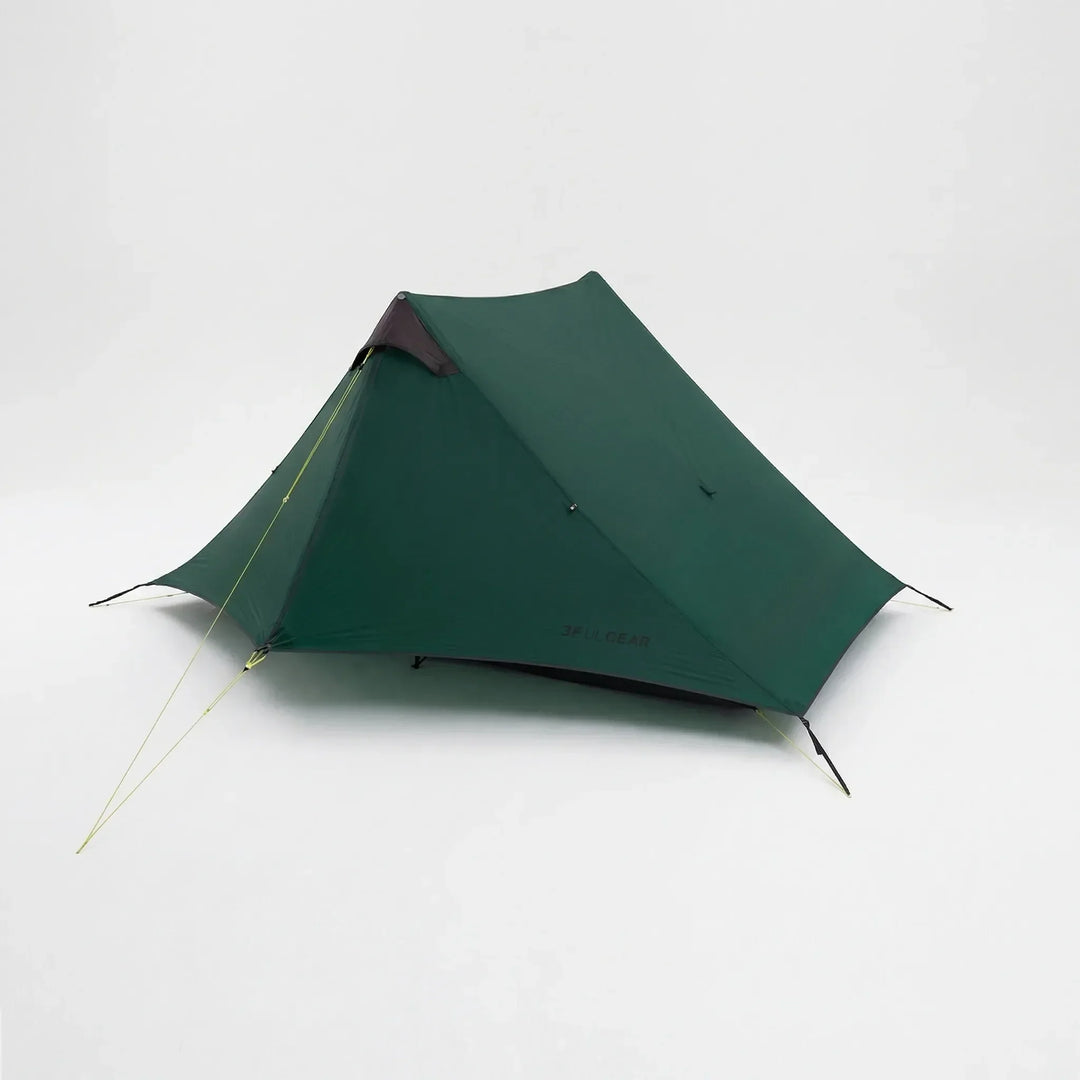 Lightweight 2-person ultralight backpacking tent, easy to carry for any trekking or camping trip.