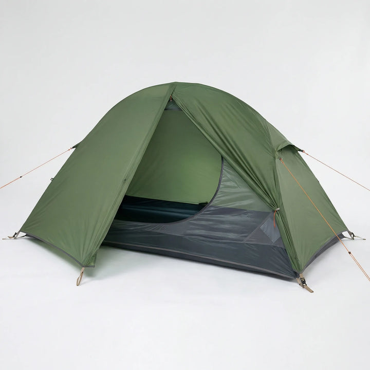 Ultralight 3-season solo backpacking tent. Compact bivy tent for hiking, camping & outdoor adventure gear.