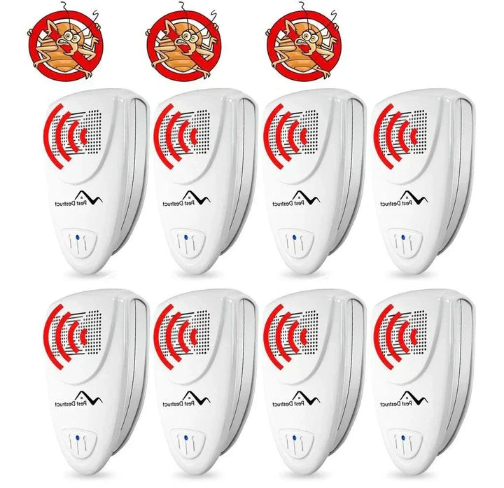 Silent ultrasonic bed bug repeller for effective indoor pest control. Eco-friendly and fast-acting bug deterrent.