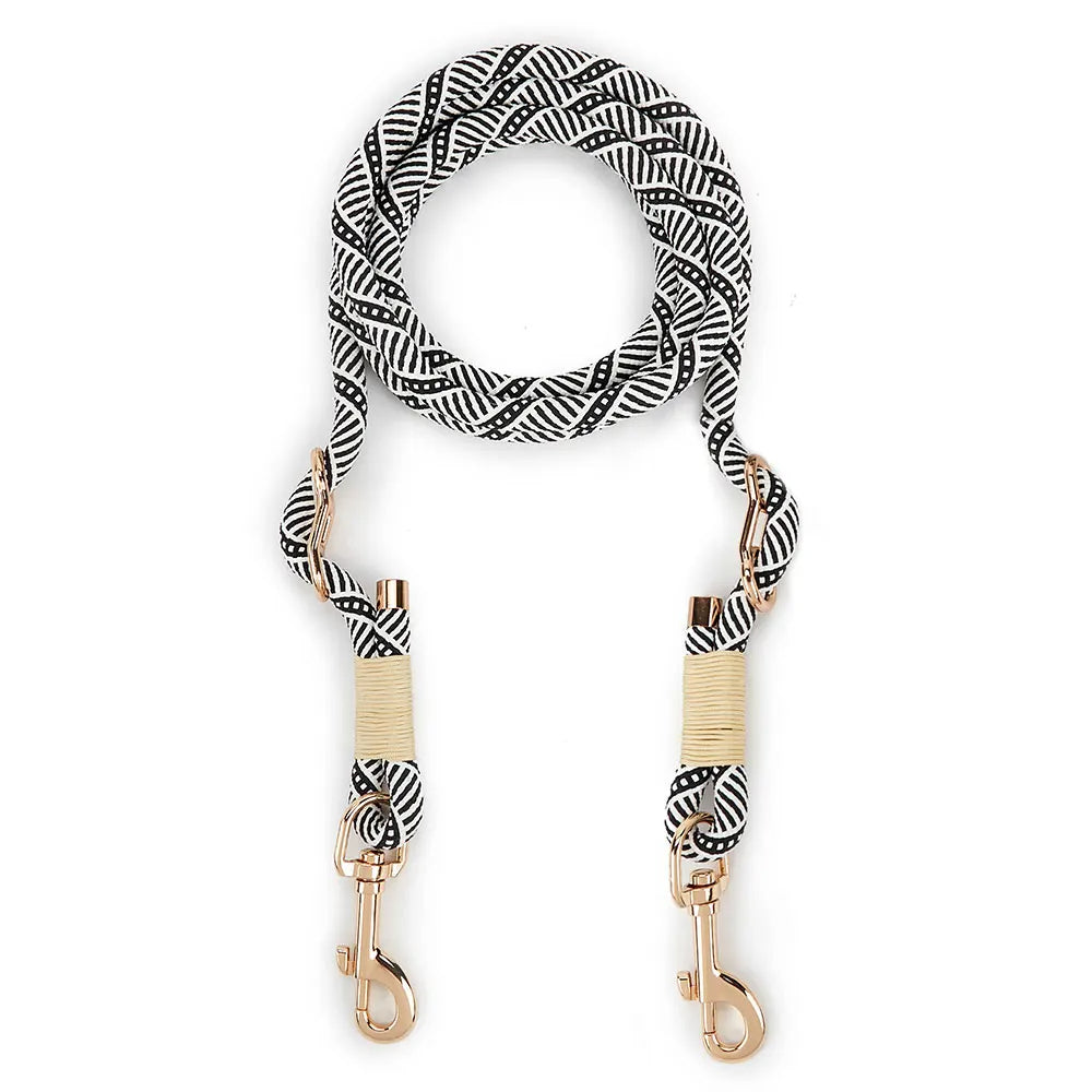 Unisex 10-in-1 hands-free dog leash for running & training, adjustable and durable pet accessory