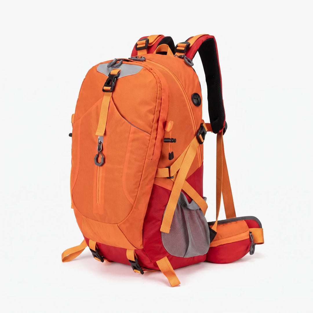 Unisex 11-gallon hiking daypack, a durable and waterproof trail pack for outdoor and camping adventures.