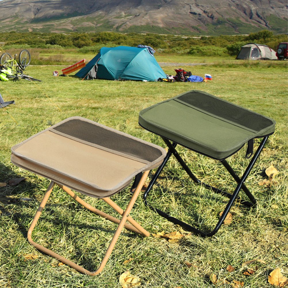 Lightweight 2-in-1 camping chair backpack with waterproof bag for hiking gear.