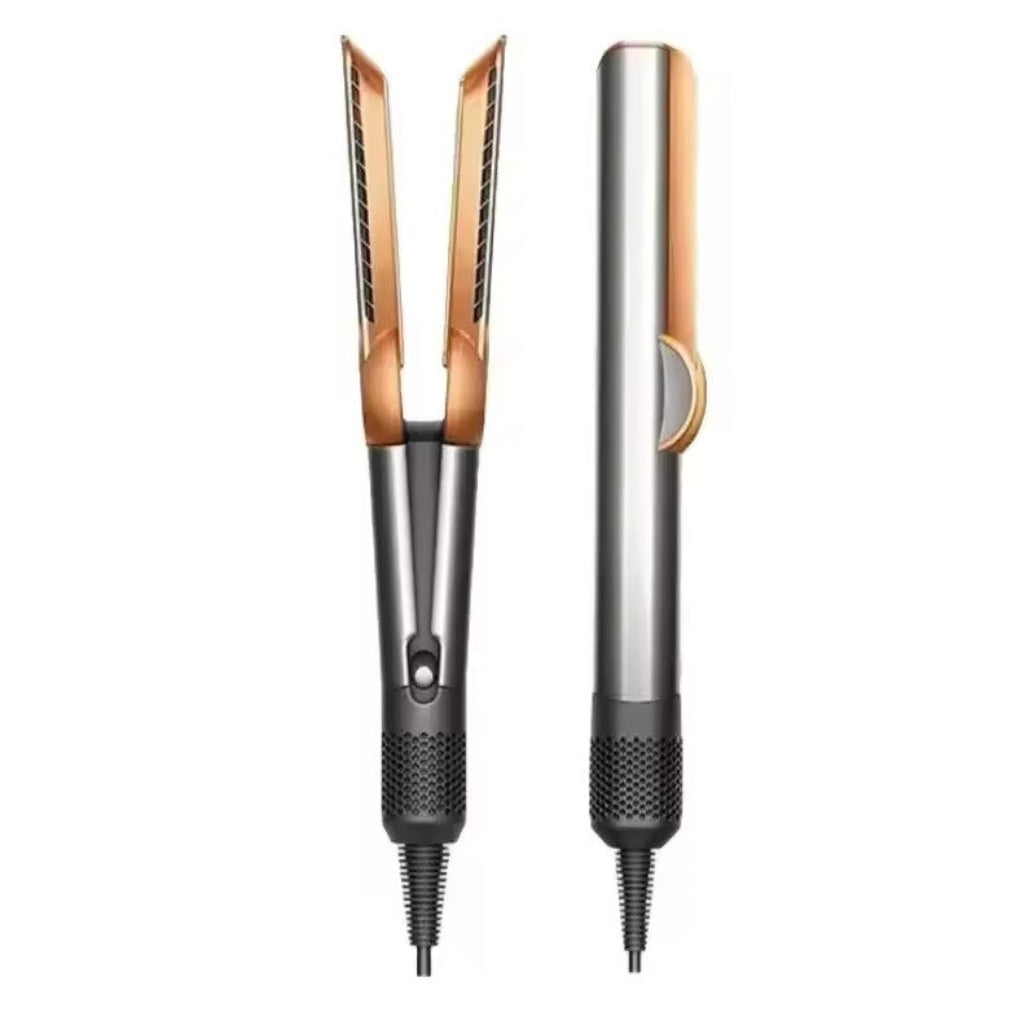 Unisex 2-in-1 hot tool: quick dry hair dryer & straightener. Frizz control and adjustable heat for smooth hair.