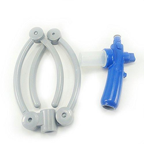 Close-up of flexible 360° Pet Shower Scrubber Tool for effective pet care and thorough washing
