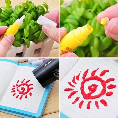 Puffy art pens by 3D PuffMaster, adding texture and dimension to craft and school projects.