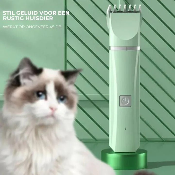 All-in-one pet grooming set for dogs and cats, ensuring professional trim results