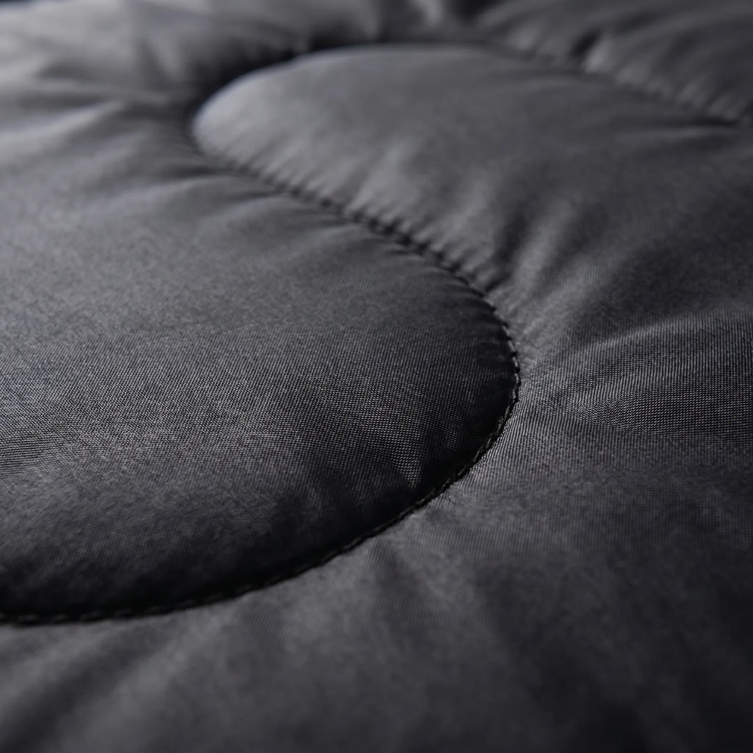 Compact & lightweight envelope camping sleeping bag, designed for portability and warmth during 4-season trips.