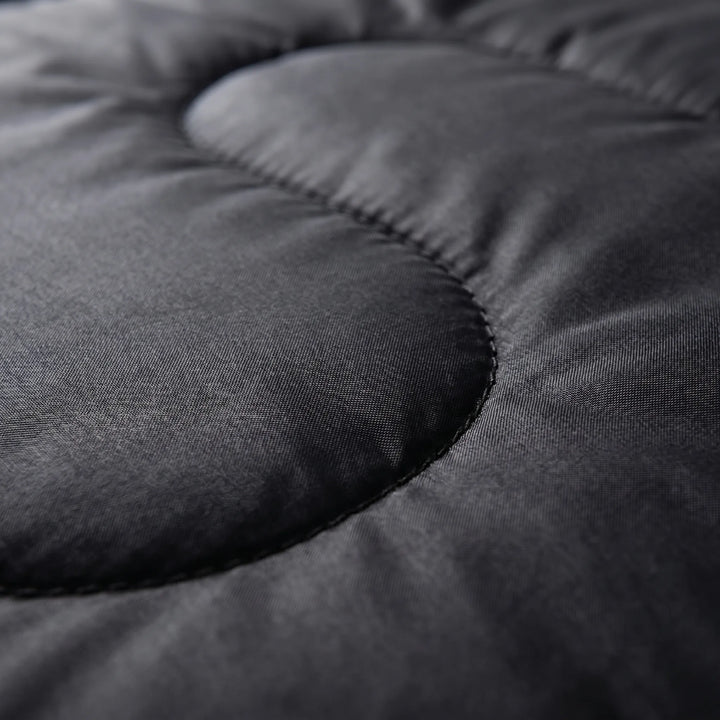 Compact & lightweight envelope camping sleeping bag, designed for portability and warmth during 4-season trips.