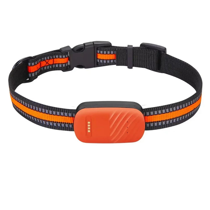Unisex 4G GPS tracker collar for dogs & cats, black, waterproof pet safety device