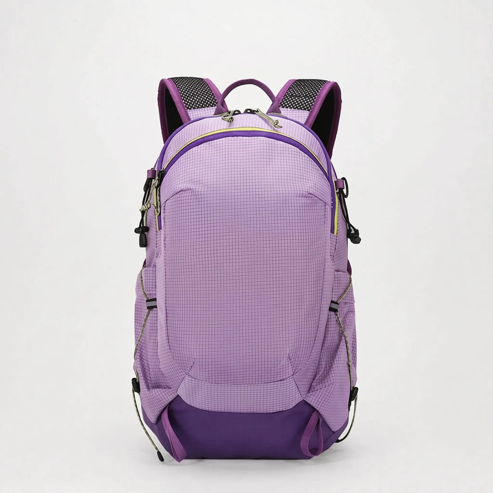 Nylon waterproof daypack, 5.3 Gallon capacity, for hiking & camping. Complete with a rain cover.