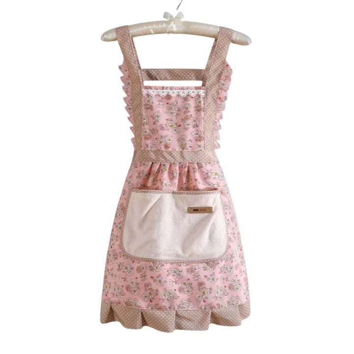 Home cook's essential: stylish, adjustable unisex kitchen apron, perfect for baking & chef tasks.